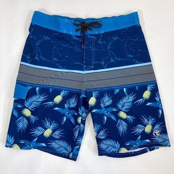 🔥 3/$15 🔥  Ocean Current Mens Comfort Stretch Cargo Board Shorts Large - Picture 1 of 5